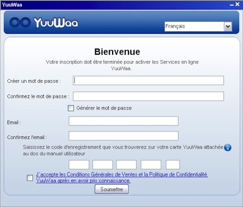 Enregistrement Yuuwaa